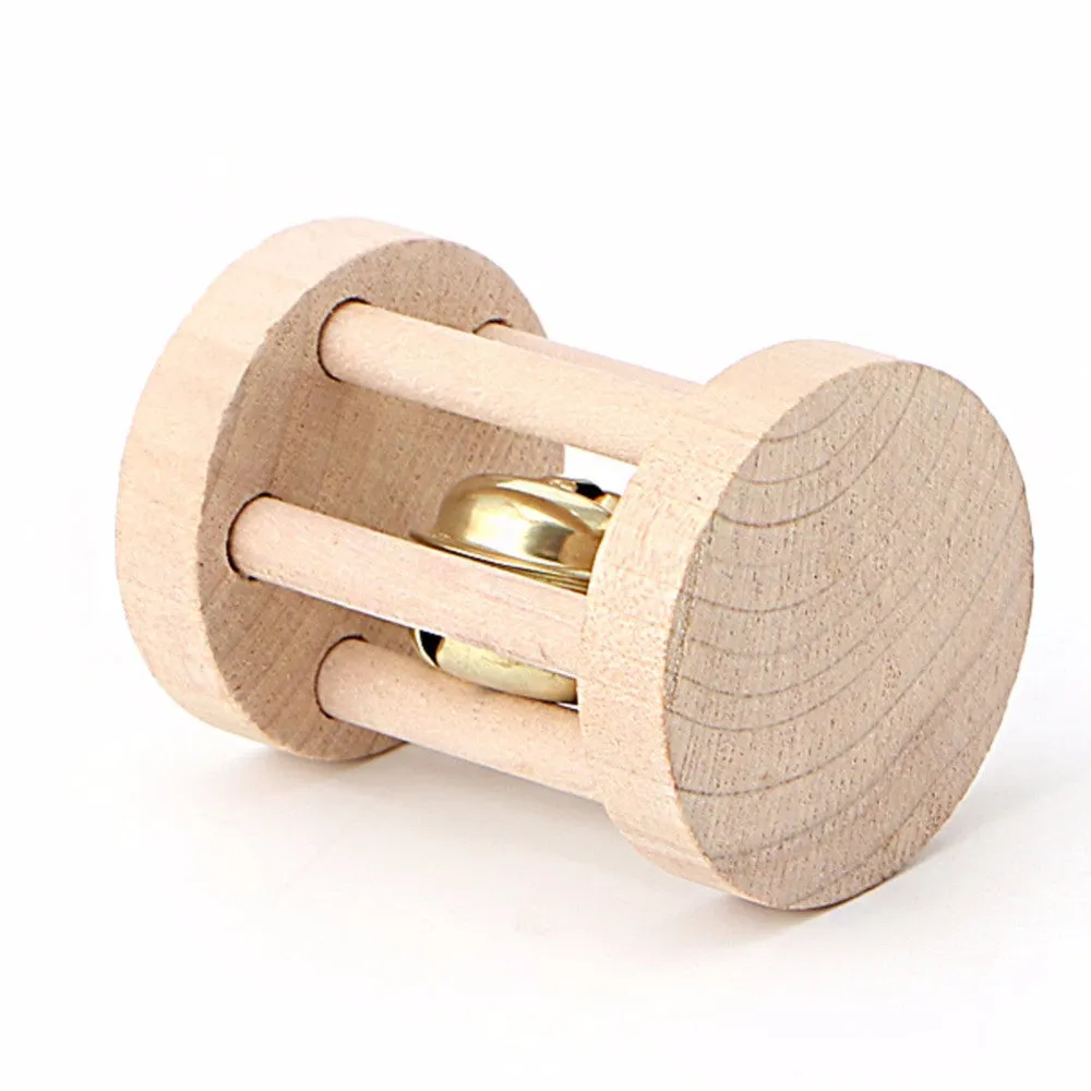 1 PC Chew Toys Bell Roller Dumbells