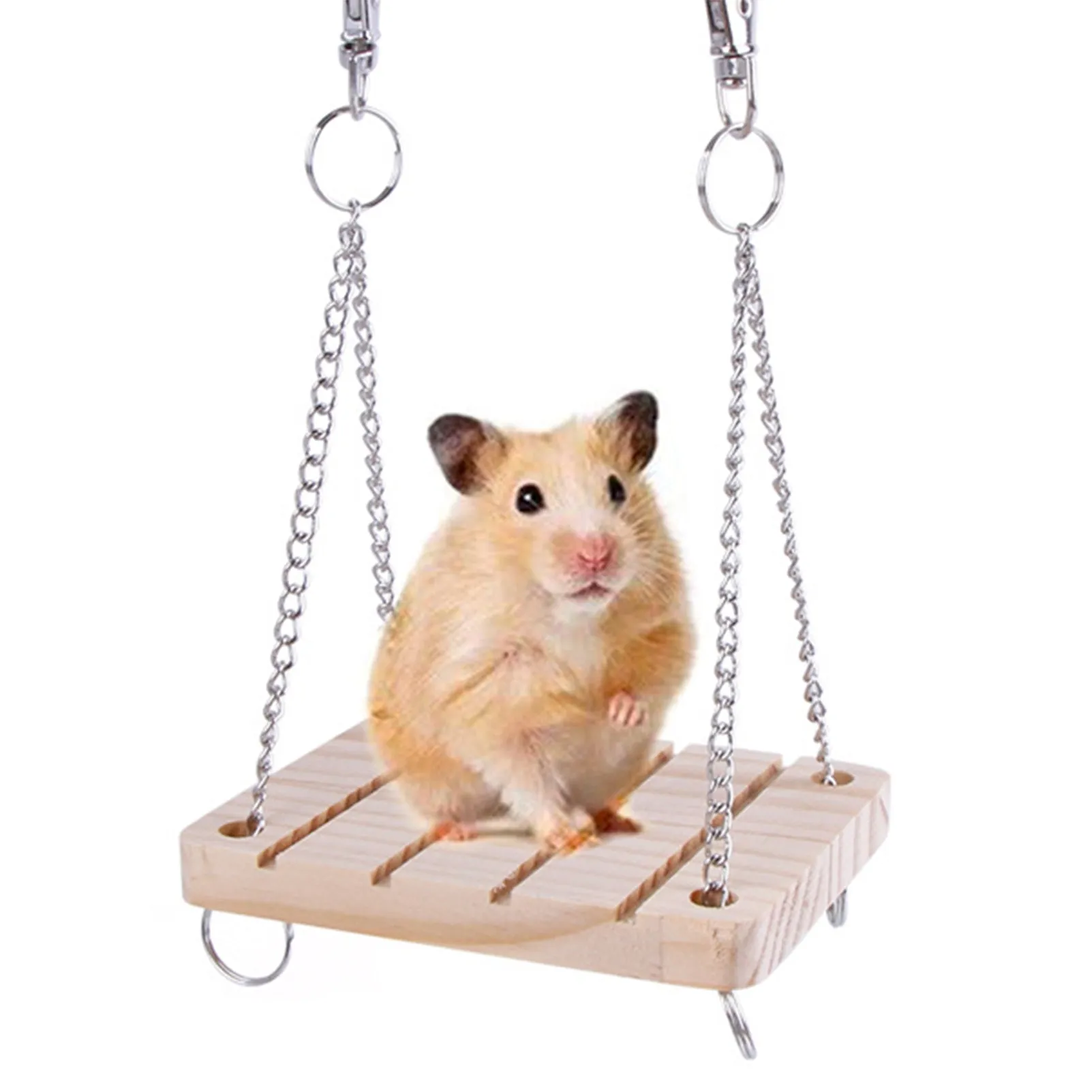11 Pack Hamster Chew Toys Set Small Animal Molar Play Toys