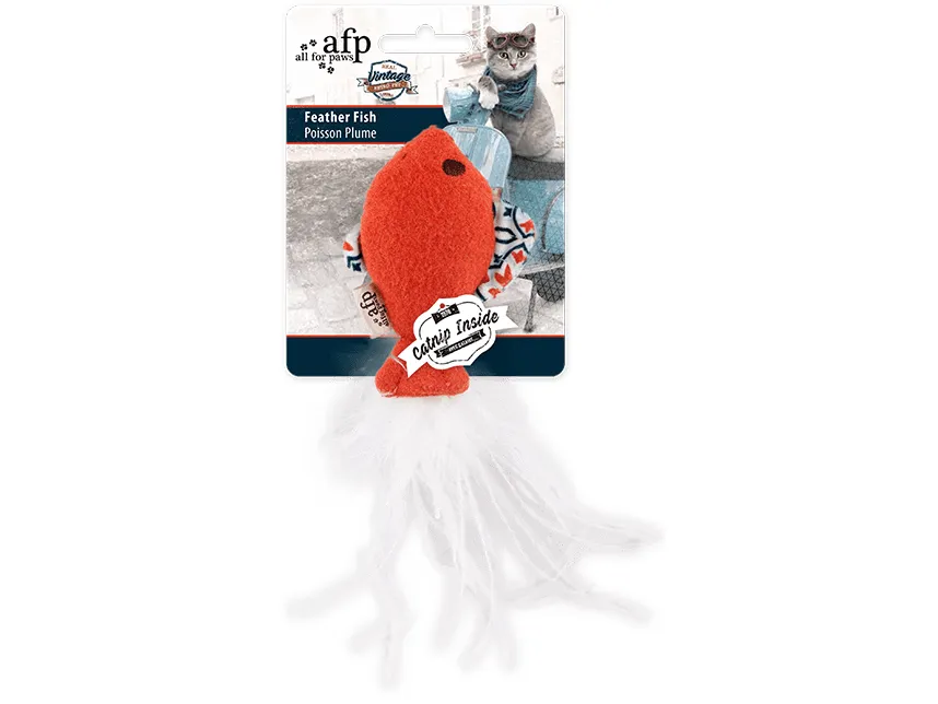 AFP Vintage-Feather Fish