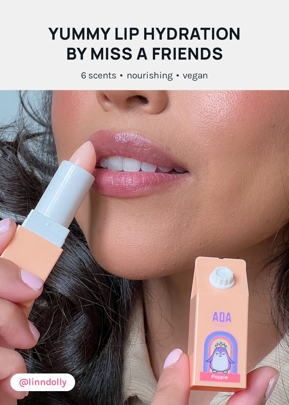 AOA x Miss A Friends Sweet Milk Lip Balm