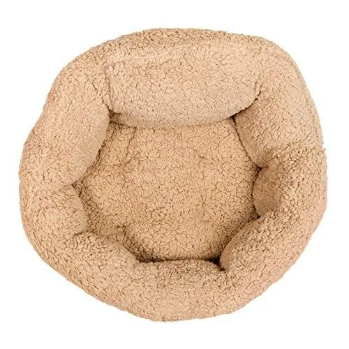 Best Friends by Sheri OrthoComfort Deep Dish Cuddler (20x20x12") - Self-Warming Cat and Dog Bed Cushion for Joint-Relief and Improved Sleep - Machine Washable, Waterproof Bottom - For Pets Up to 25lbs