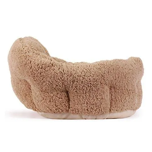 Best Friends by Sheri OrthoComfort Deep Dish Cuddler (20x20x12") - Self-Warming Cat and Dog Bed Cushion for Joint-Relief and Improved Sleep - Machine Washable, Waterproof Bottom - For Pets Up to 25lbs