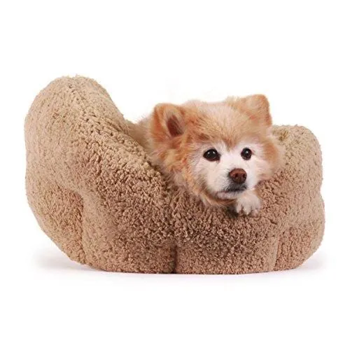 Best Friends by Sheri OrthoComfort Deep Dish Cuddler (20x20x12") - Self-Warming Cat and Dog Bed Cushion for Joint-Relief and Improved Sleep - Machine Washable, Waterproof Bottom - For Pets Up to 25lbs