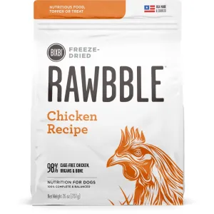 Bixbi Rawbble Chicken Grain-Free Freeze-Dried Dog Food