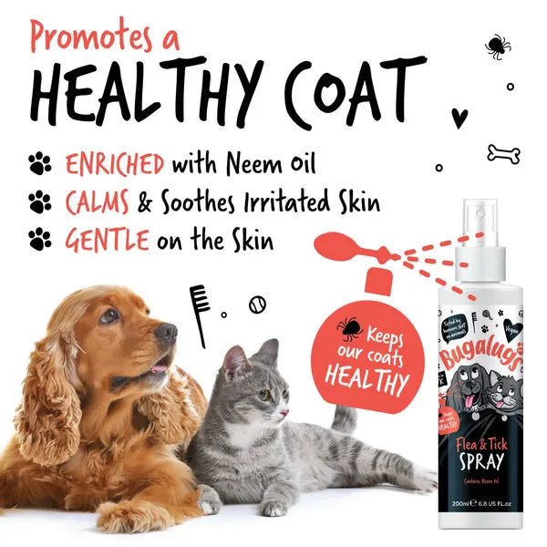 Bugalugs Flea & Tick Spray 200ml