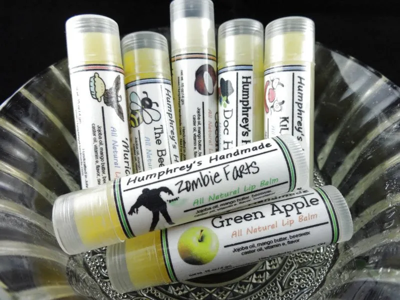 CHOOSE 3 Natural Moisturizing Lip Balm | Pick 3 Balms