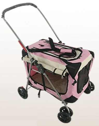 Detachable 2-in-1 Bassinet Pet Stroller/ Carrier / Pram