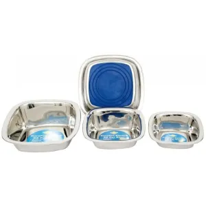 DuraPet Stainless Steel Square Bowl