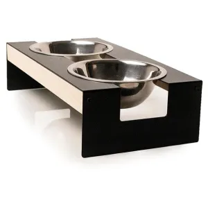 Elevated dog bowl (Stainless steel)