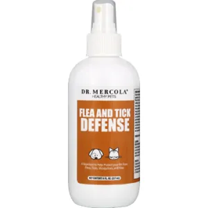 Flea and Tick Defense Spray 8 fl oz by Dr. Mercola