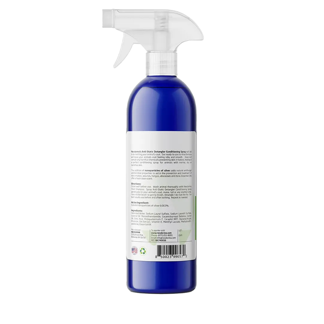 Fresh & Clean Detangler Spray 16oz by Nexderma