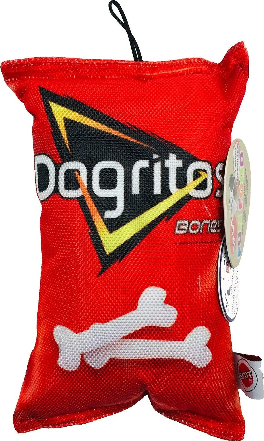 Fun Food Chips 8" Toy with Squeaker from Ethical Pets