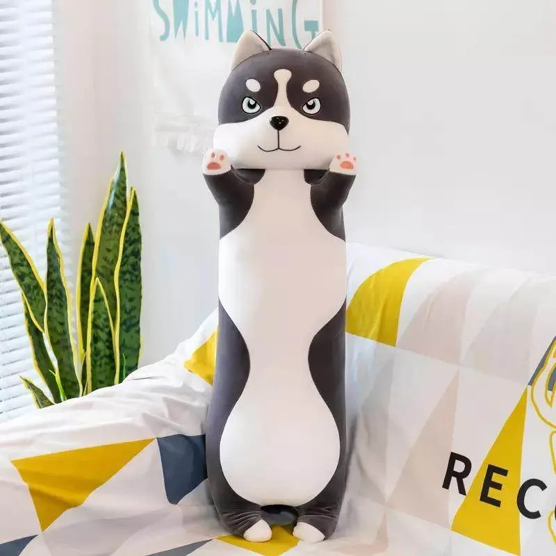 Giant Husky Dog Plush Stuffed Toy