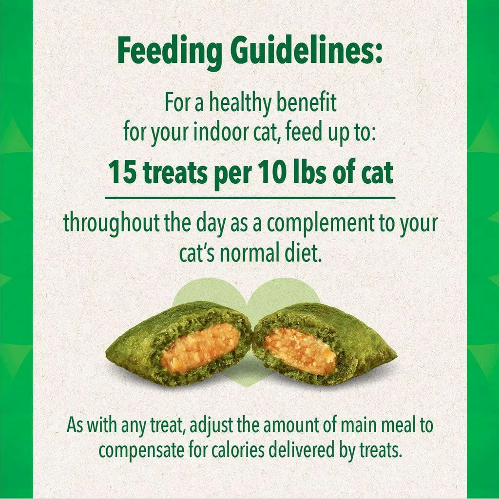 Greenies Feline SmartBites Skin & Fur Chicken Flavor Cat Treats, 2.1-oz