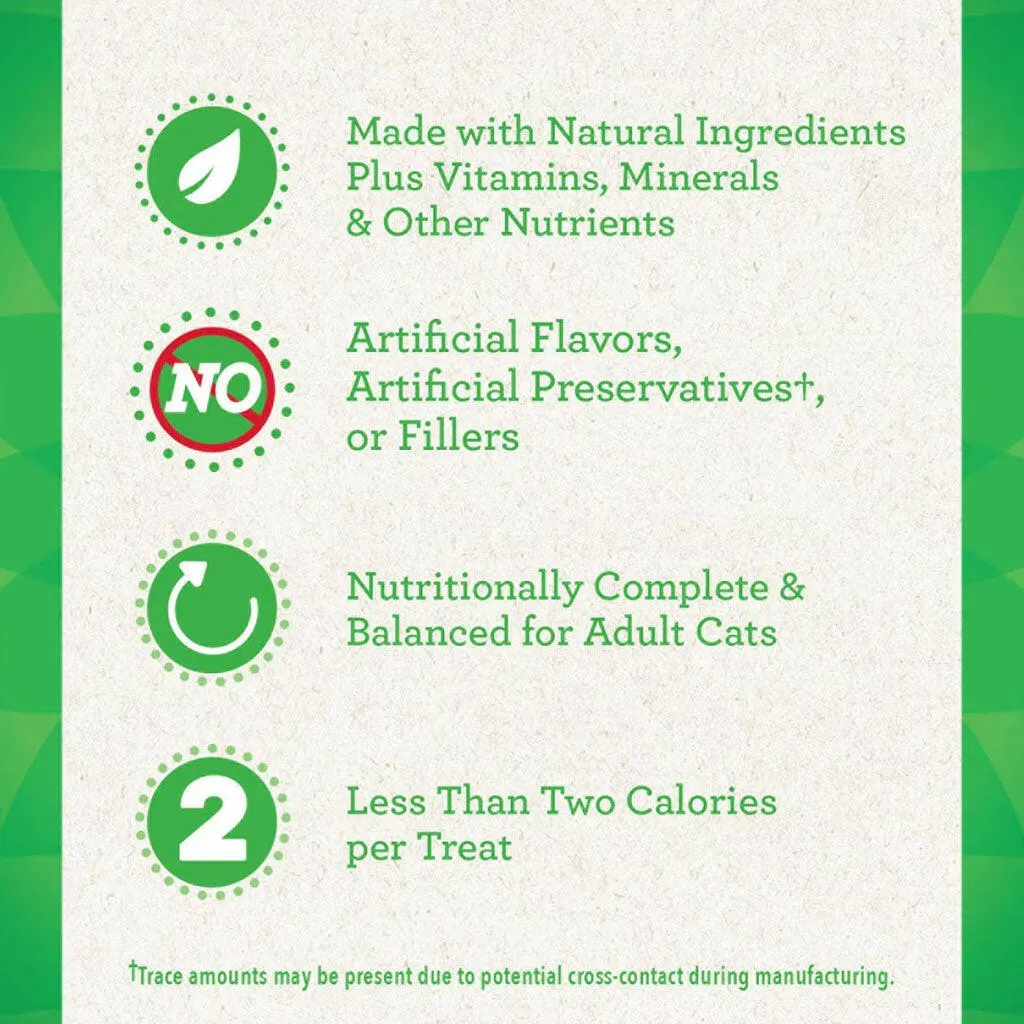 Greenies Feline SmartBites Skin & Fur Chicken Flavor Cat Treats, 2.1-oz