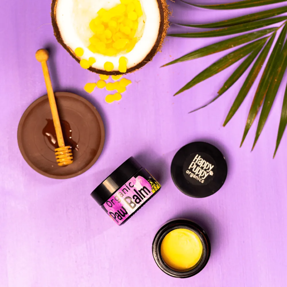 Happy Puppy Organic Paw Balm for Dogs and Cats