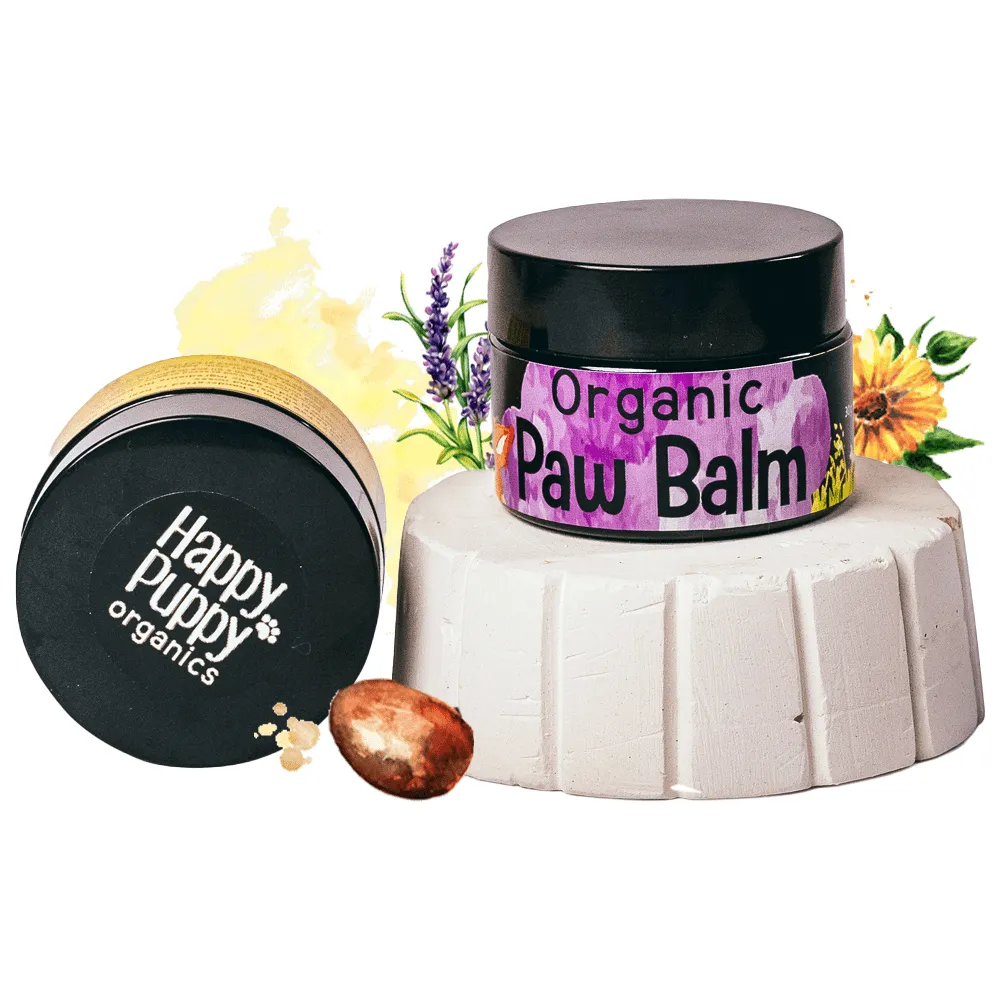 Happy Puppy Organic Paw Balm for Dogs and Cats