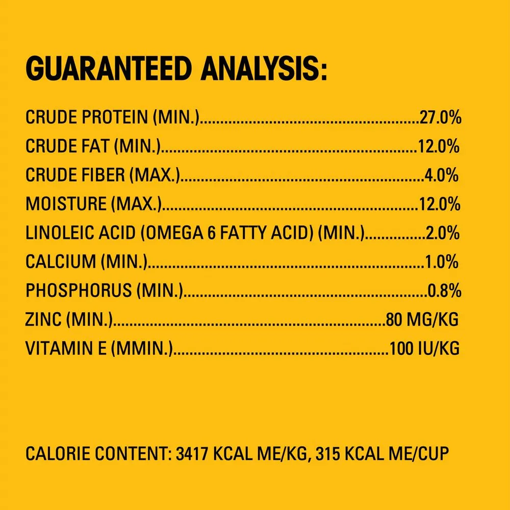 High Protein Beef and Lamb Flavor Dry Dog Food, 18 Lb Bag