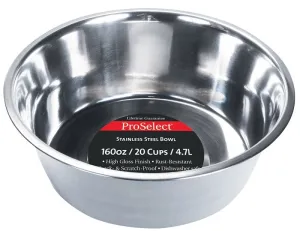 HiLo ZW150 98/56670 Pet Feeding Dish, 5 qt Volume, Stainless Steel :EA: QUANTITY: 1