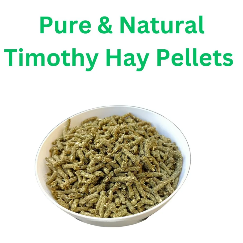 INR'S Farm Fresh Pure and Natural Timothy Hay Pellets Food for Small Animals