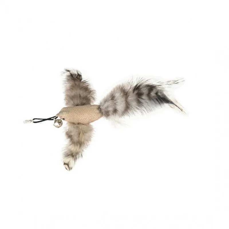 Interactive Feather Pole Toy for Cats