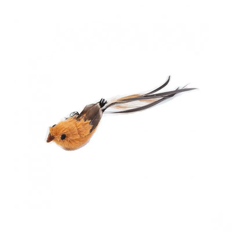 Interactive Feather Pole Toy for Cats