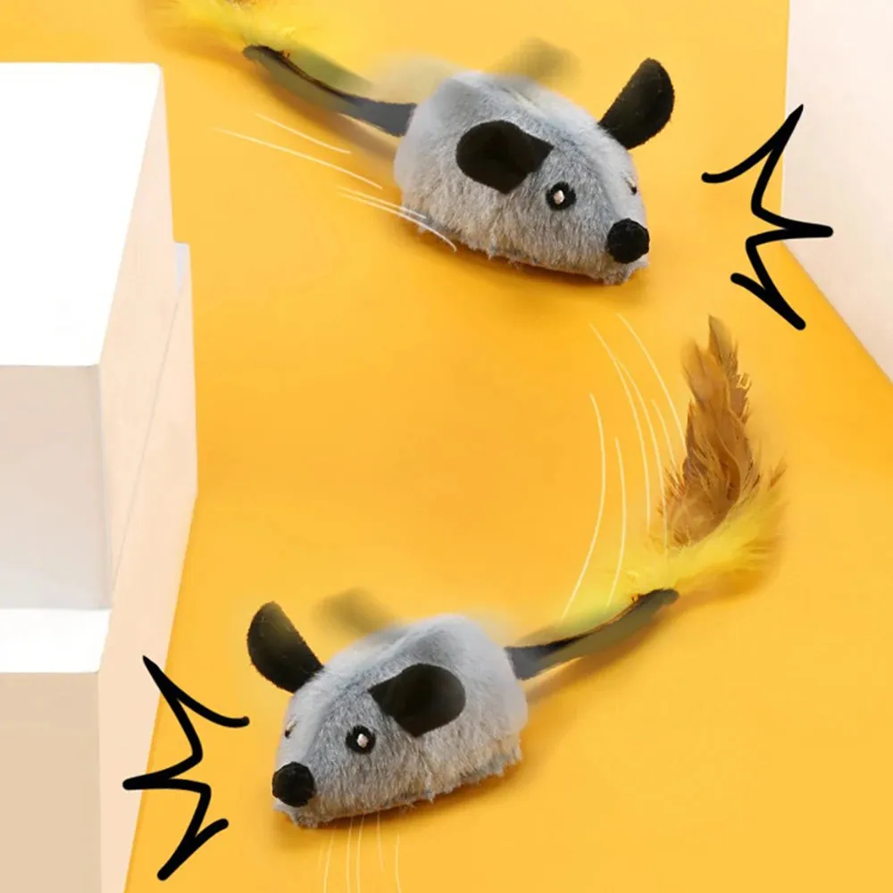 Interactive USB Charging Electric Mouse Toy