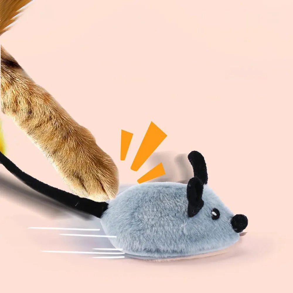 Interactive USB Charging Electric Mouse Toy