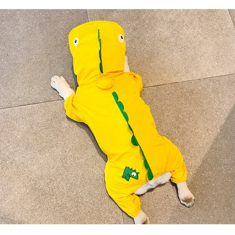 Jaketly™ Frenchie Fashion Dinosaur Raincoat