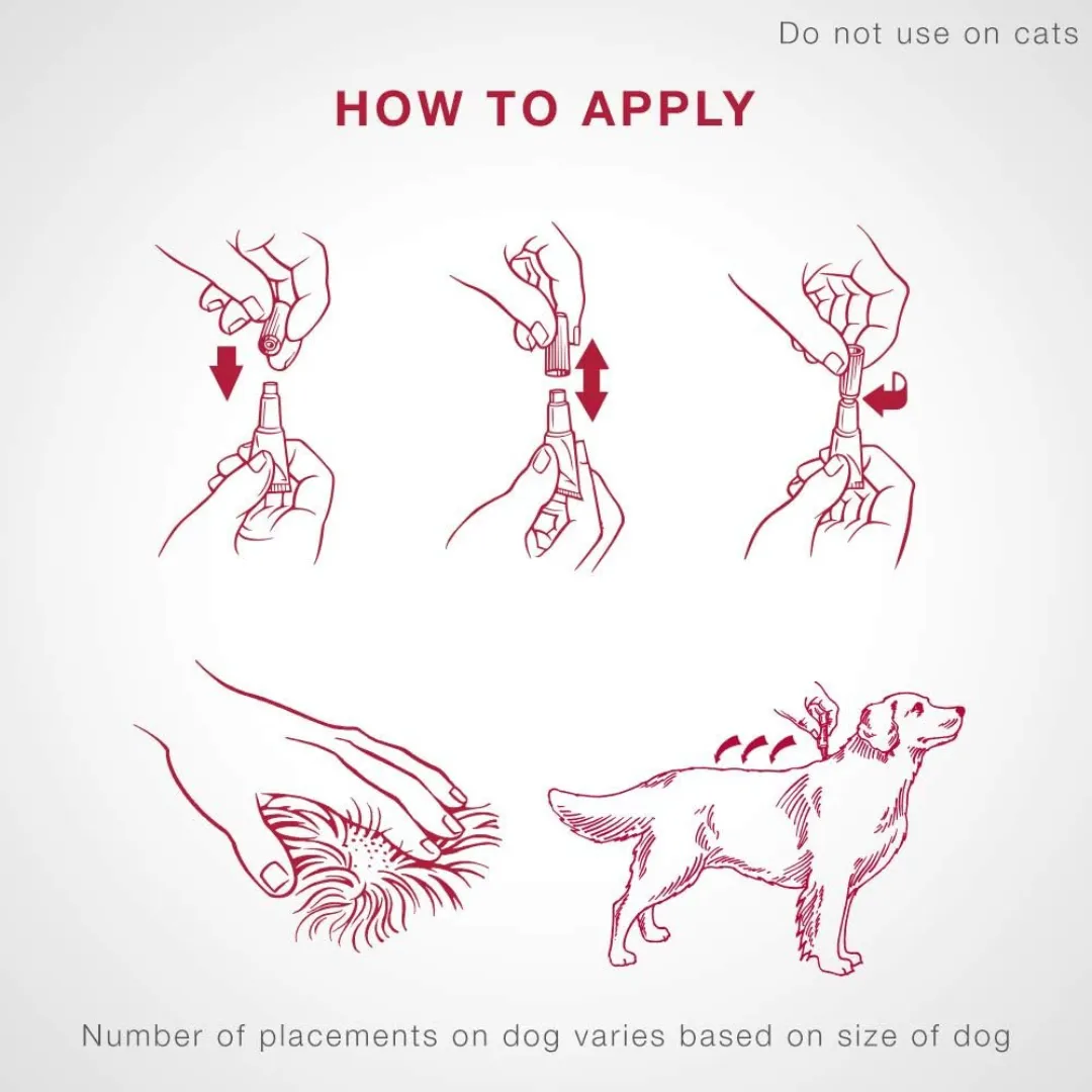 K9 Advantix II Flea and Tick Treatment Dog Large