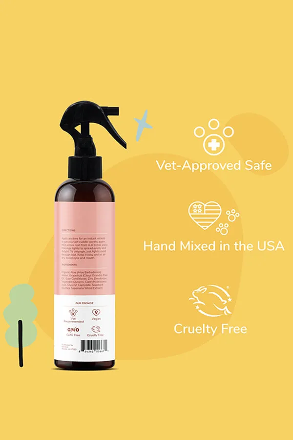 Kin   Kind Grapefruit Coat Dog Spray