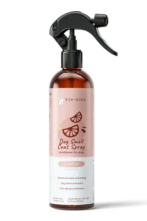 Kin   Kind Grapefruit Coat Dog Spray