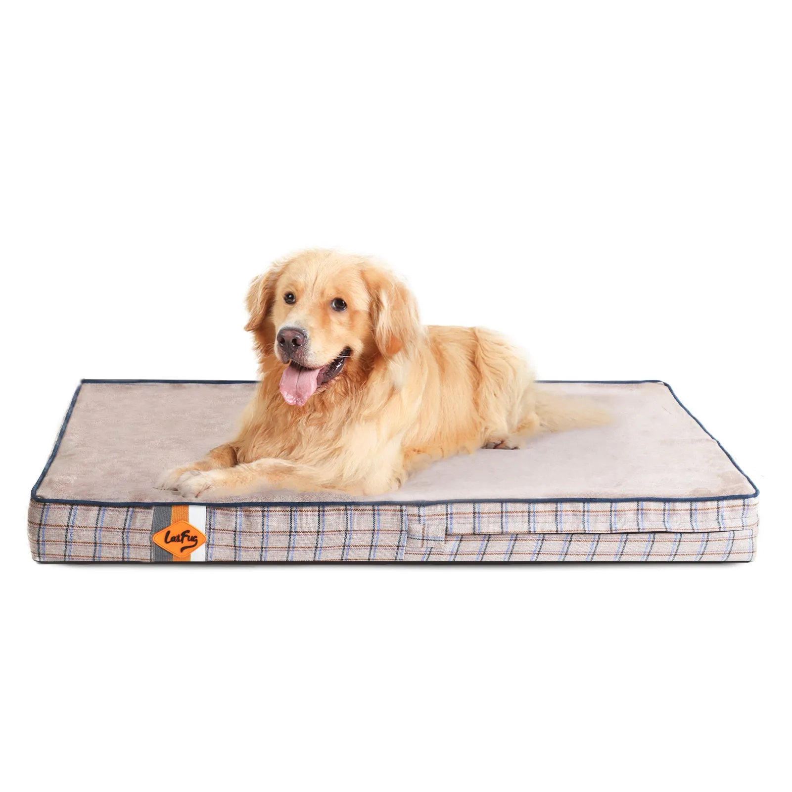 Laifug Memory Foam Dog Bed, Orthopedic Dog Crate Bed Small-jumbo