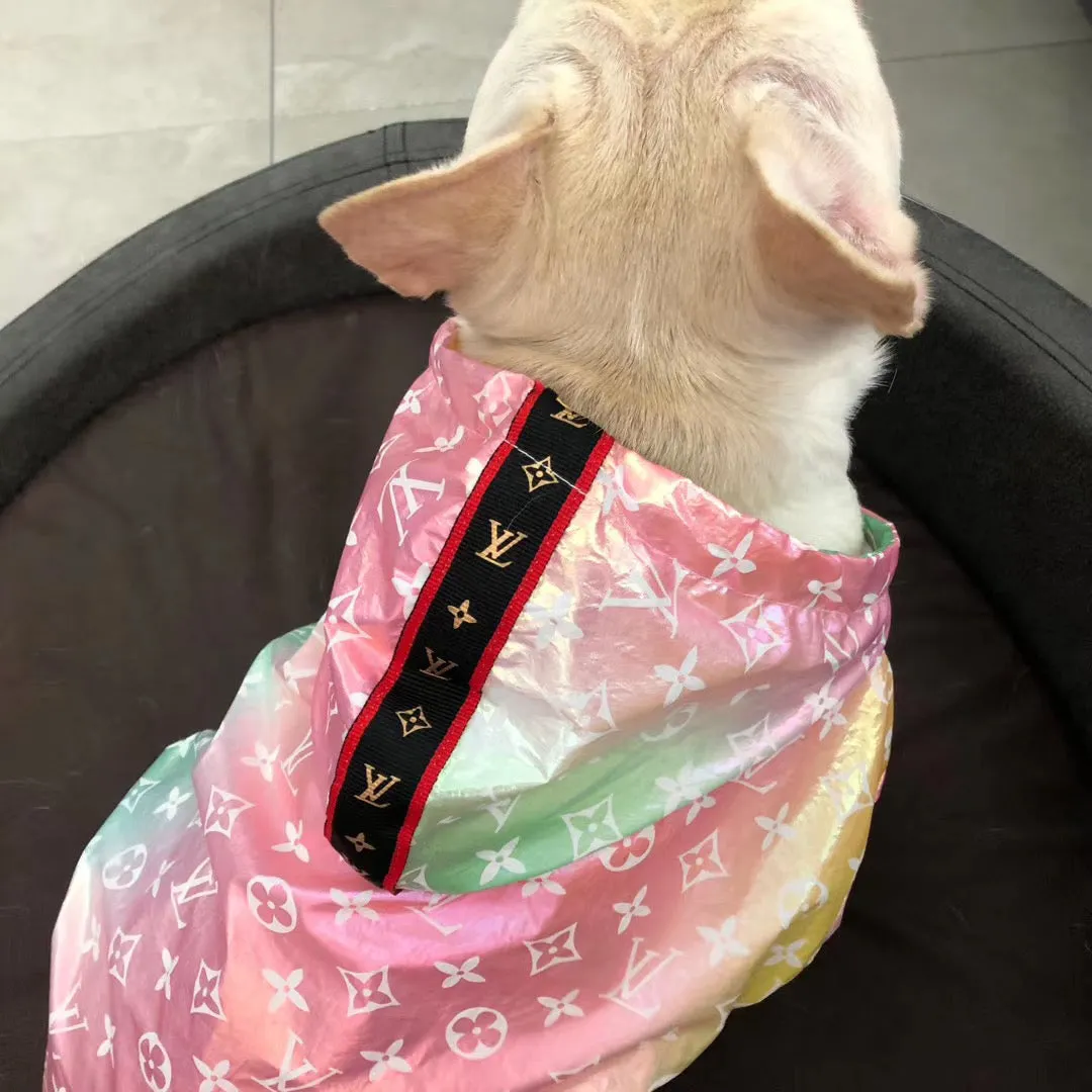 Louis Pawtton Rainbow Raincoat