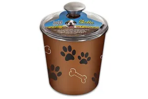 Loving Pets Bella Canister Copper Treat Holder