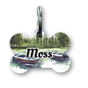 Low Creek Bone Dog Tag