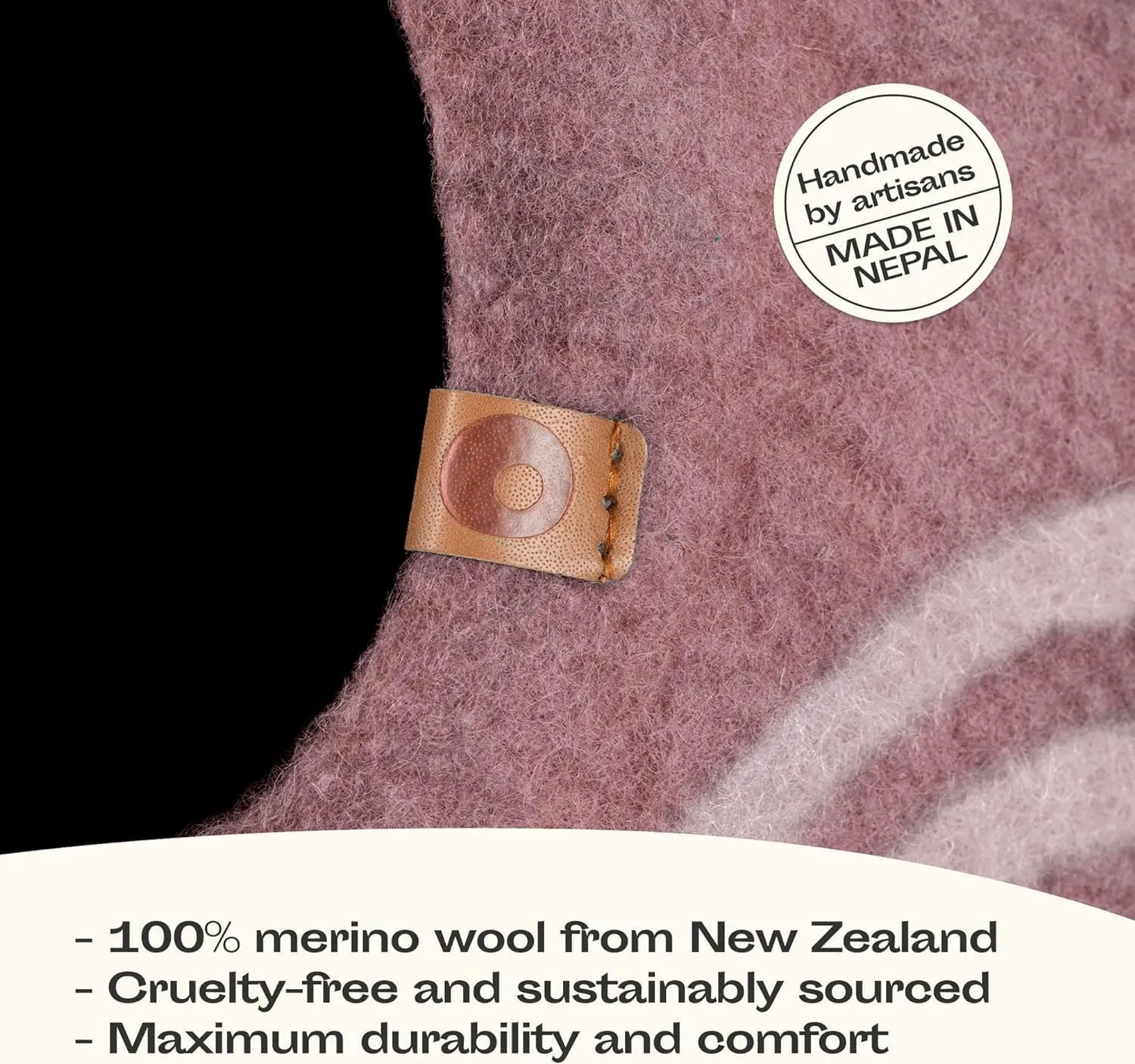 MEOWFIA Cat Enclosure  Premium Felt Cat Enclosure for Indoor Cats, Handmade 100% Merino Wool