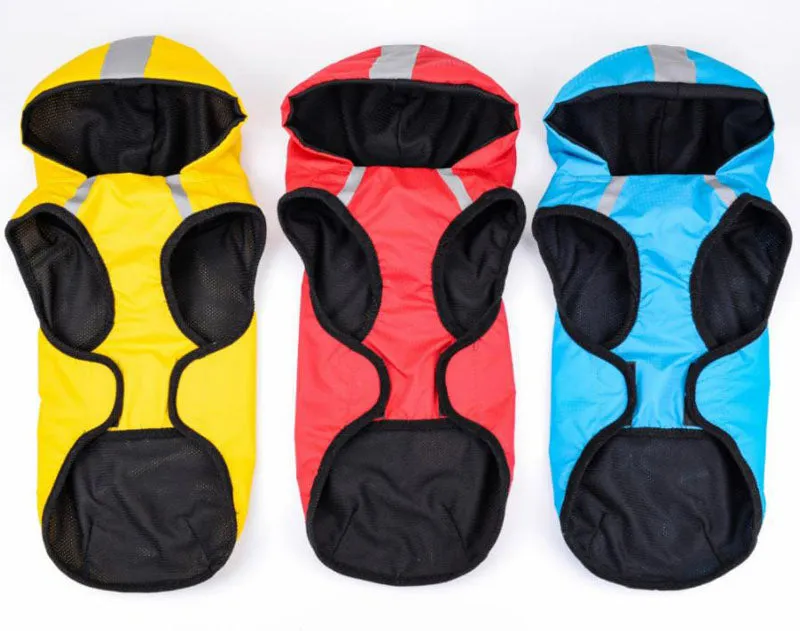 New dog raincoat waterproof vest outdoor pet clothes