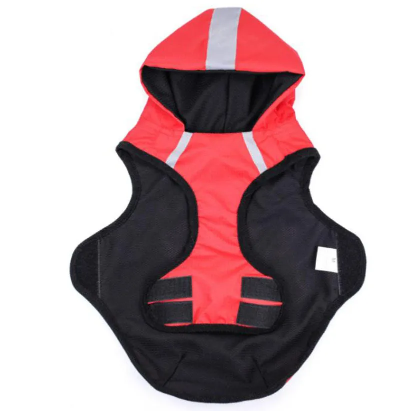 New dog raincoat waterproof vest outdoor pet clothes