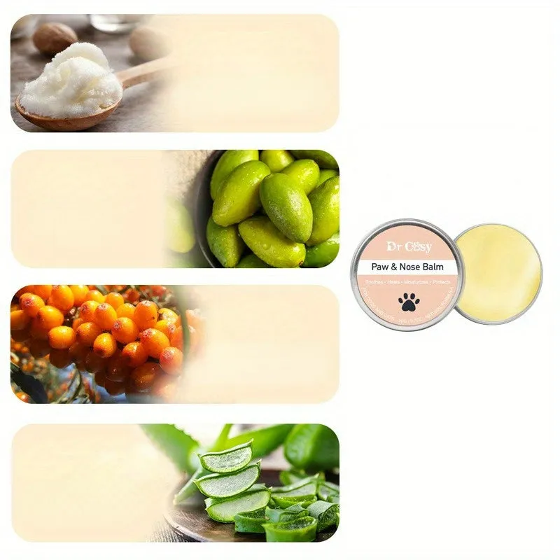 Paw and Snout Balm Hydrating Pet Care to Prevent Cracks