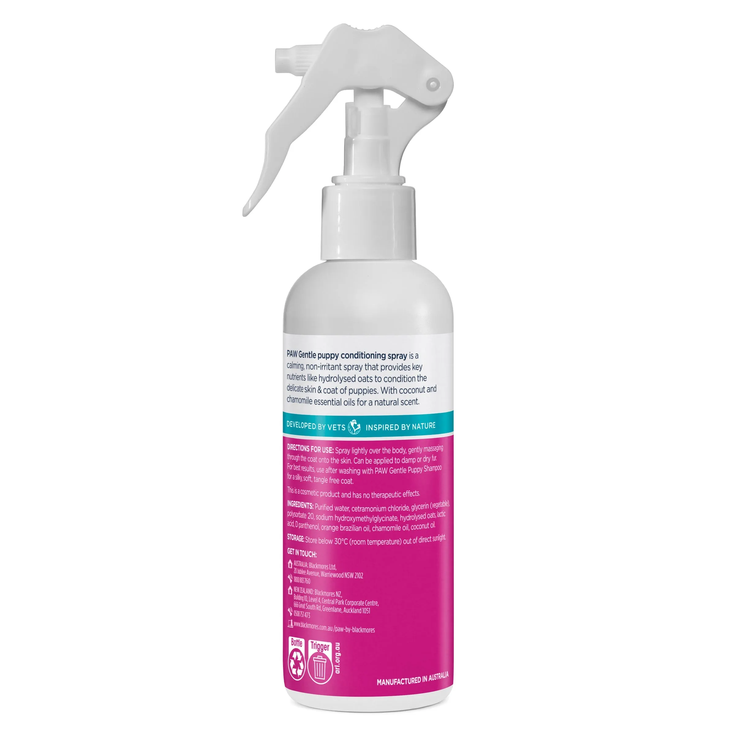 PAW by Blackmores Gentle Puppy Conditioning Spray for Dogs 200ml^^^