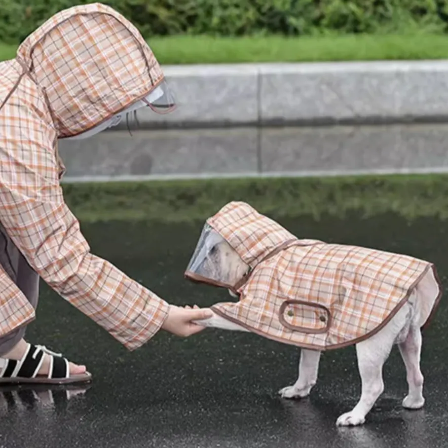 PawDry Premium Frenchie Rain Jacket