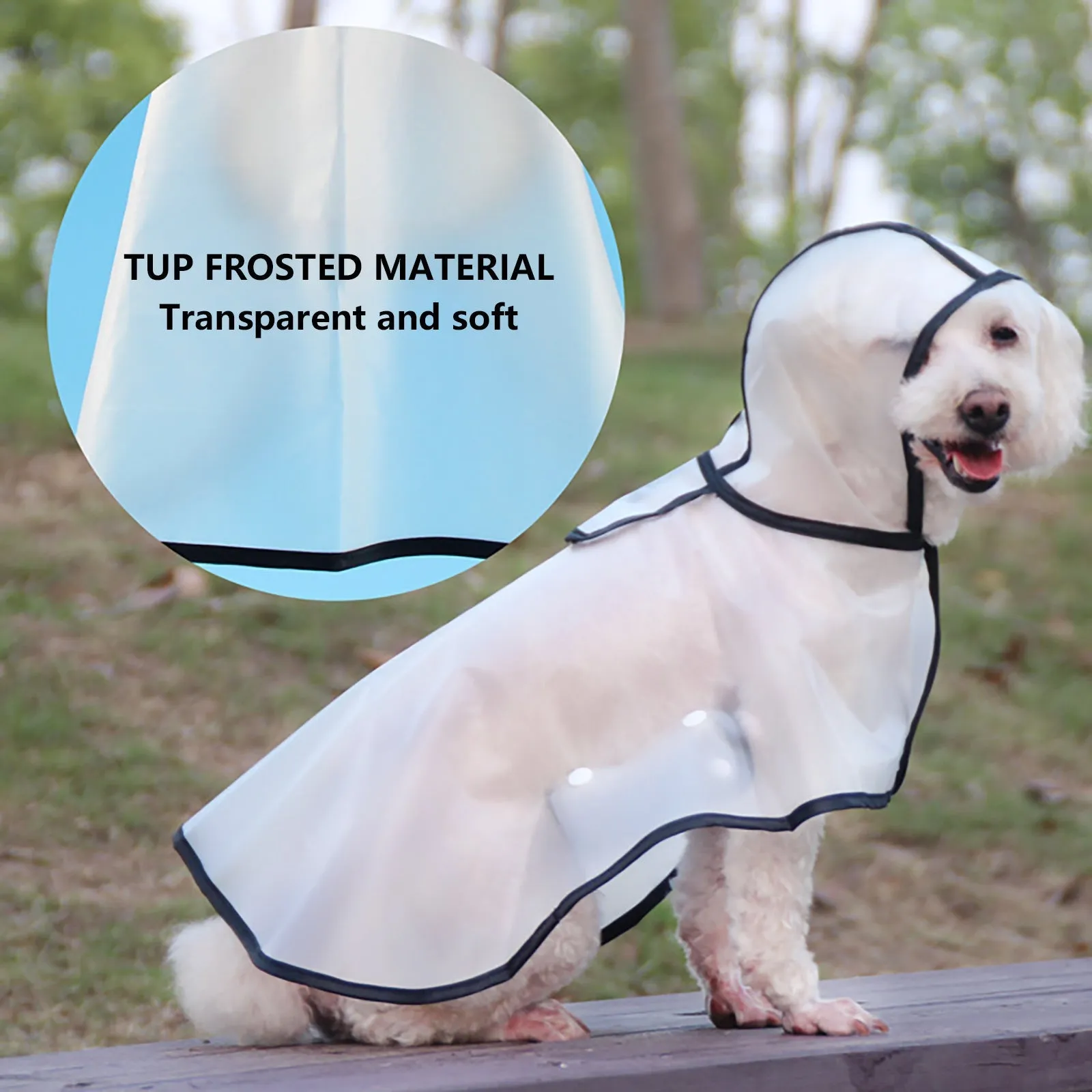 Pawfriends Transparent Raincoat [XXL]