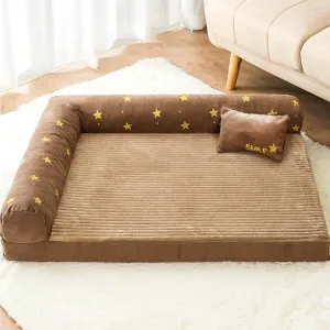 PAWS ASIA Wholesale Memory Foam Washable Modern Luxury Big Dog Sofa Bed Cat