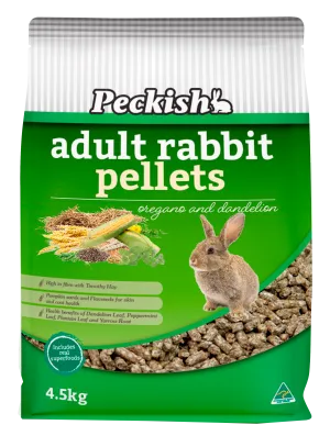 Peckish - Adult Rabbit Pellets Oregano & Dandelion (4.5kg)