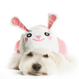 Pink Bunny Dog Raincoat