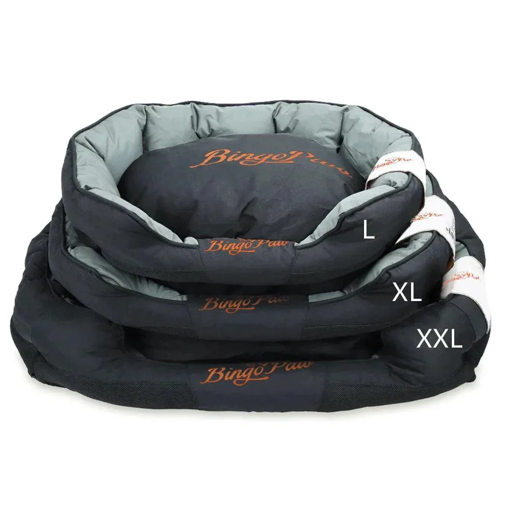 The Majestic Woof Oasis XXL Orthopedic Throne — Jumbo Waterproof Sofa Bed for Royal Canine Comfort