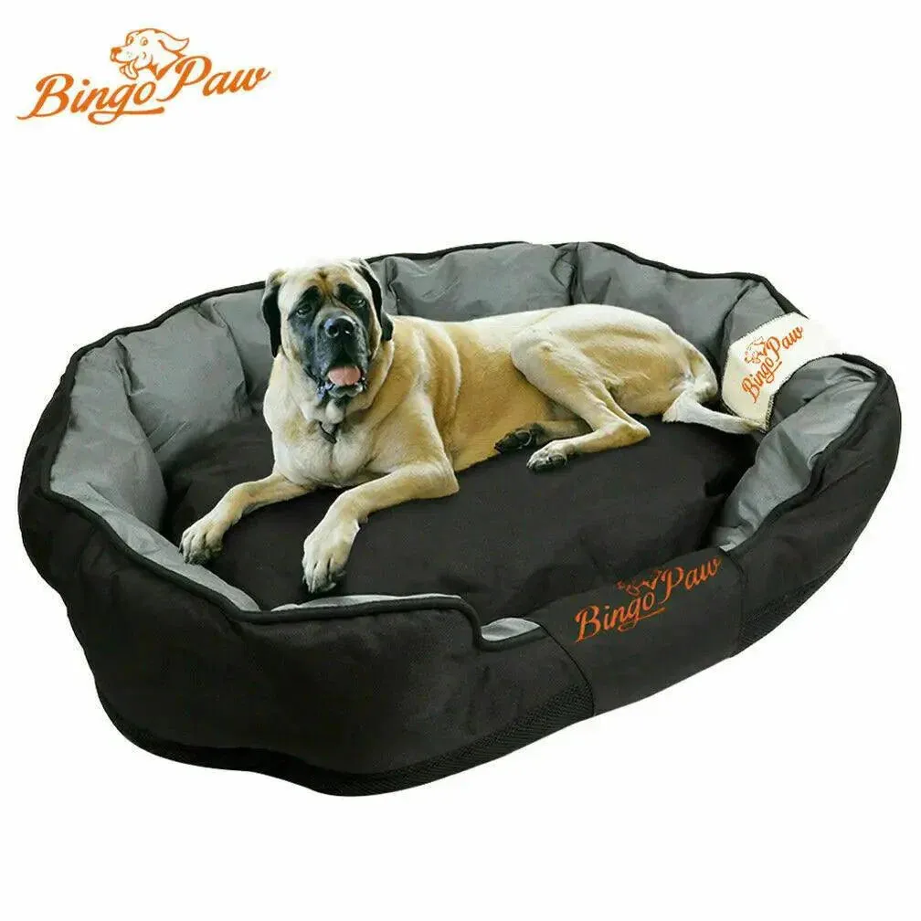 The Majestic Woof Oasis XXL Orthopedic Throne — Jumbo Waterproof Sofa Bed for Royal Canine Comfort