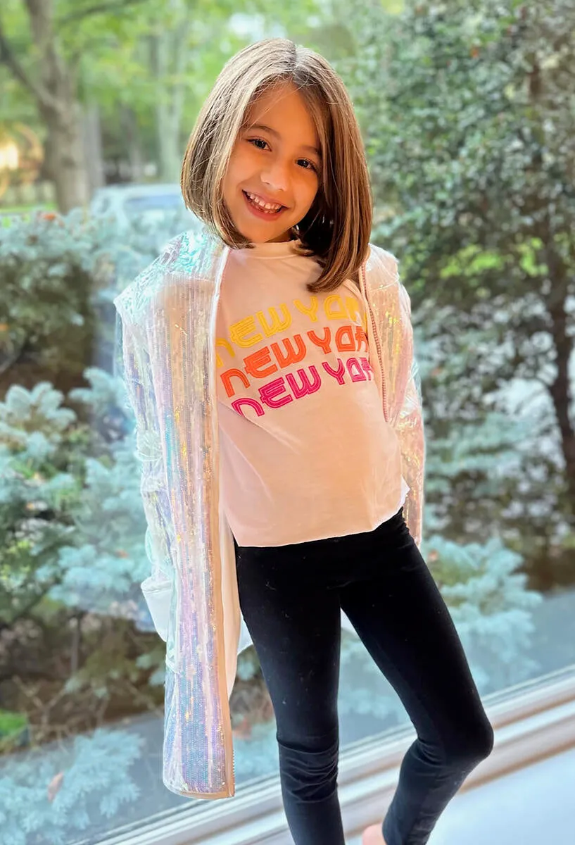 Tweenstyle Sequin Raincoat in Assorted Colors