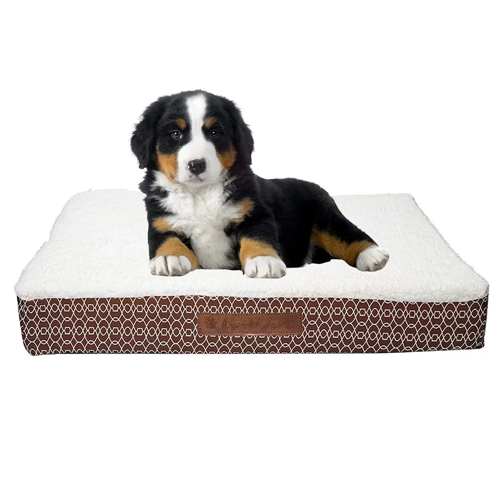Wags & Whiskers Memory Foam Pet Bed - Assorted Styles